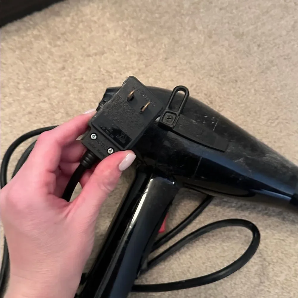 Elchim blow dryer black